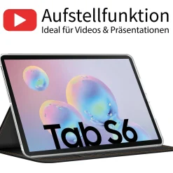 Samsung Galaxy Tab S6 10.5 - Tablet Klapphülle im Jeanslook