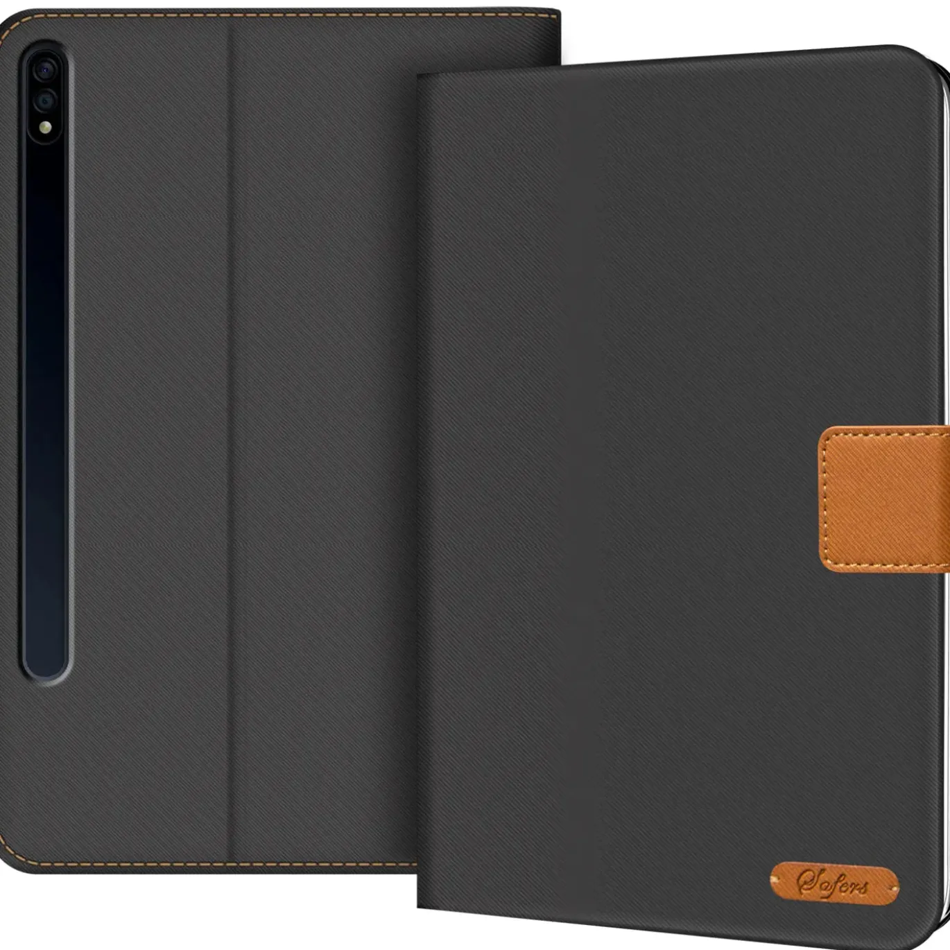 Samsung Galaxy Tab S7 / S8 - Tablet Klapphülle im Jeanslook