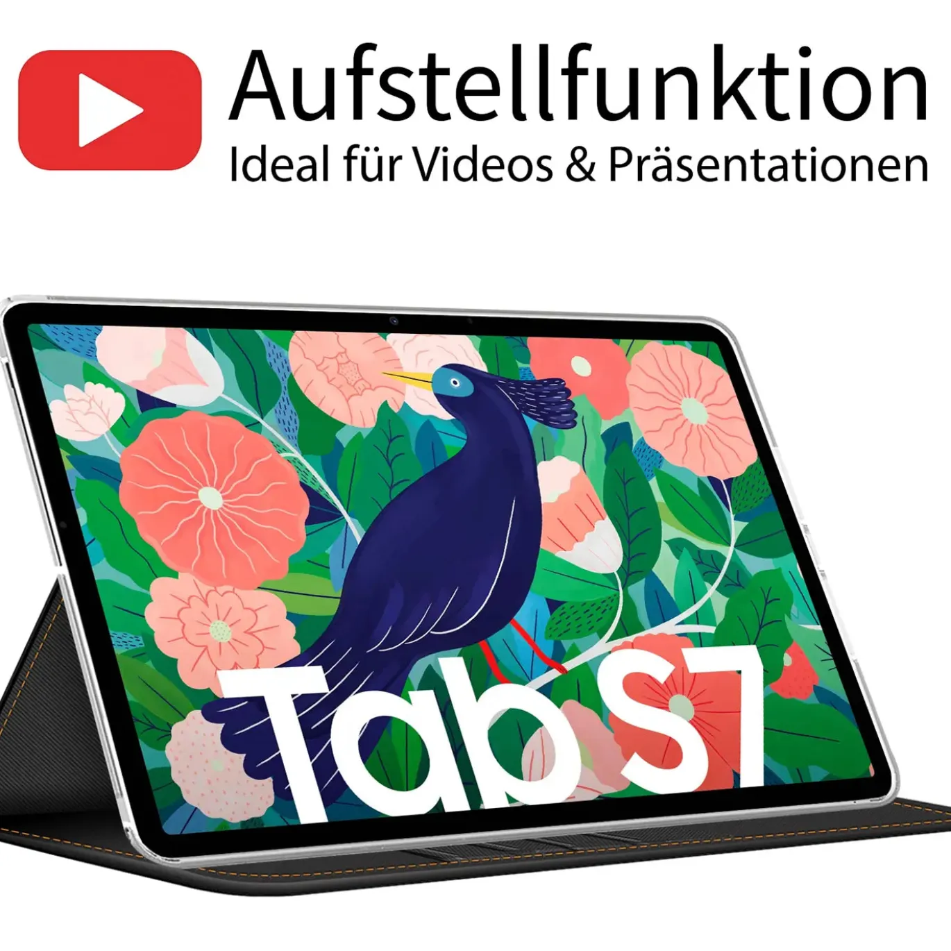 Samsung Galaxy Tab S7 / S8 - Tablet Klapphülle im Jeanslook