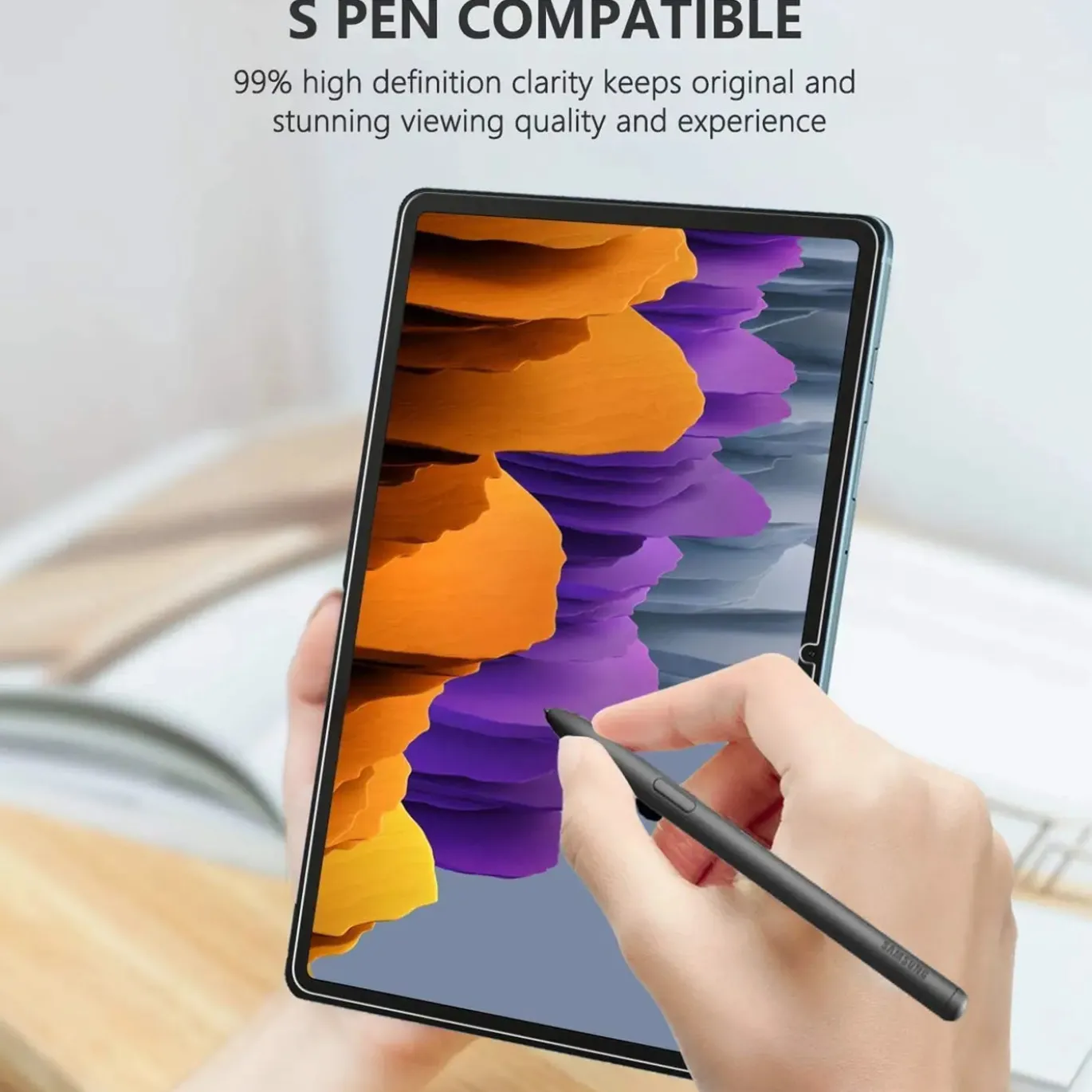 Samsung Galaxy Tab S7 / S8 - Panzerglas gehärtet für Display