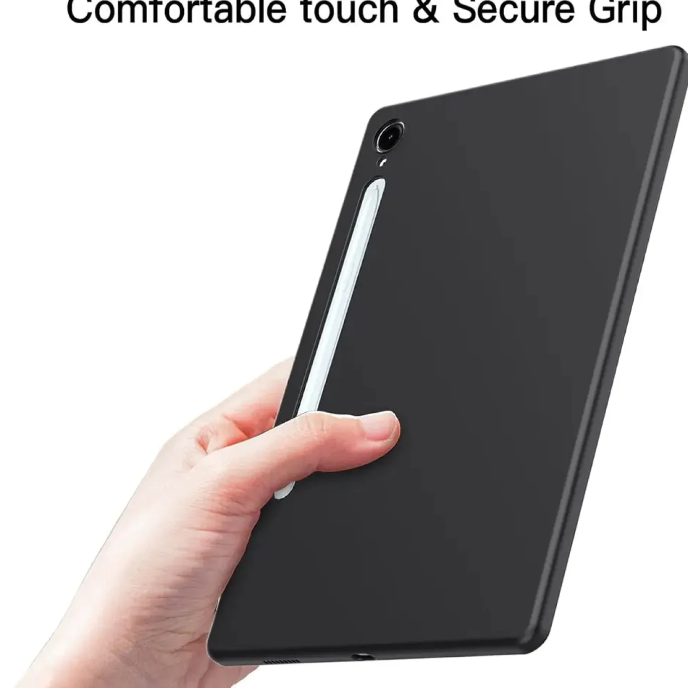 Samsung Galaxy Tab S9 / S9 FE - Tablet TPU Hülle Schwarz