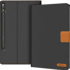 Samsung Galaxy Tab S9+ / S9 FE+ - Tablet Klapphülle im Jeanslook
