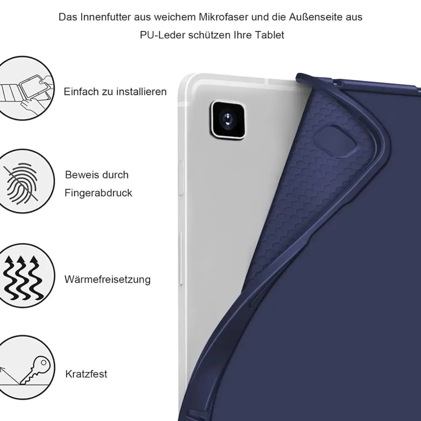 Samsung Galaxy Tab S9 / S9 FE - Smart Cover mit Sleep-Funktion