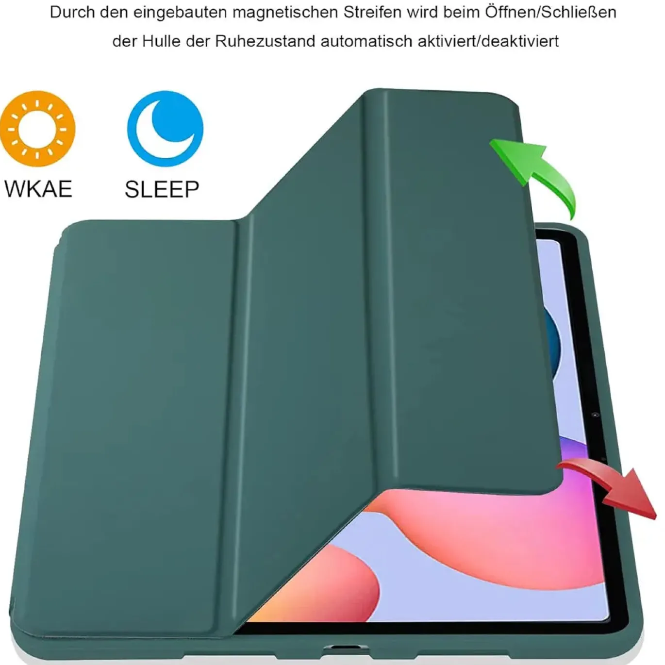 Samsung Galaxy Tab S9+ / S9 FE+ - Smart Cover mit Sleep-Funktion