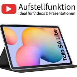 Samsung Galaxy Tab S6 Lite - Tablet Klapphülle im Jeanslook