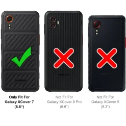 Samsung Galaxy XCover 7 - Klapphülle mit Kartenfächern