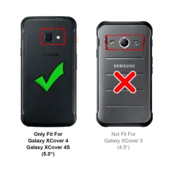 Samsung Galaxy Xcover 4 - 2x 9H Panzer Glasfolie, Displayfolie
