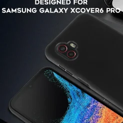 Samsung Galaxy XCover 6 Pro - Slim Silikon Backcover Schwarz