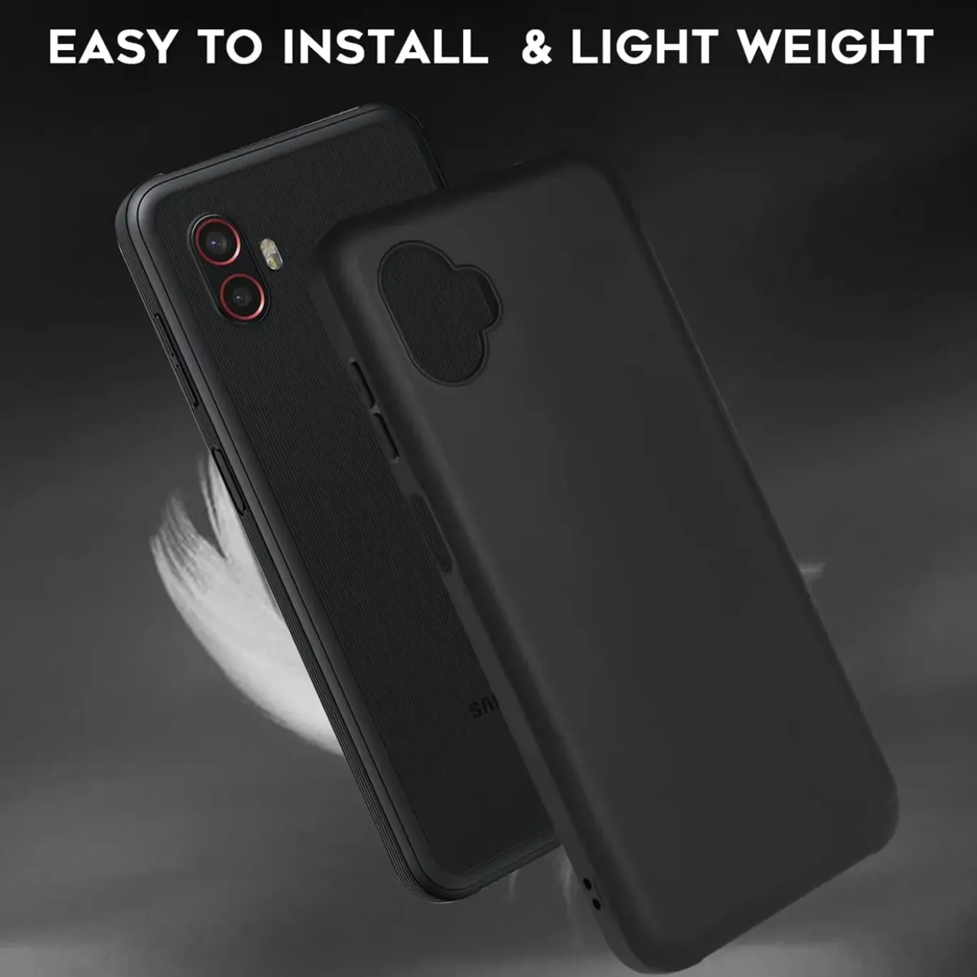 Samsung Galaxy XCover 6 Pro - Slim Silikon Backcover Schwarz