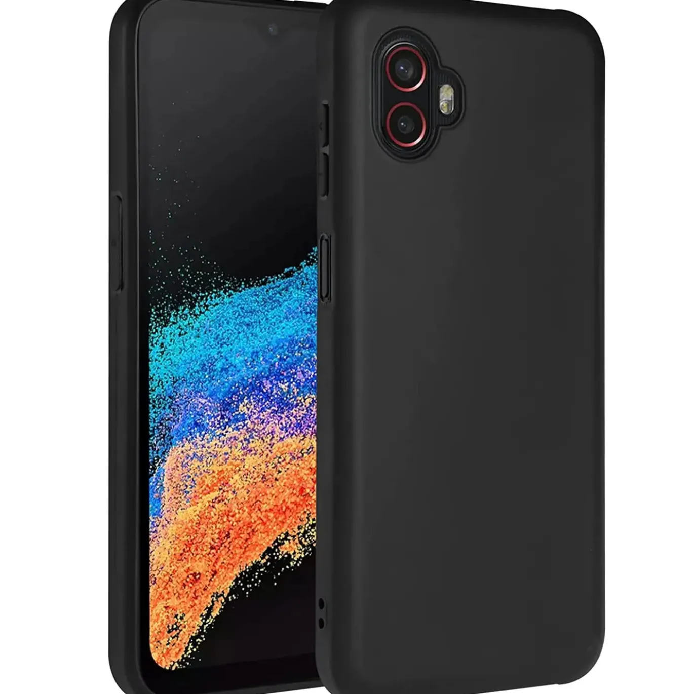 Samsung Galaxy XCover 6 Pro - Slim Silikon Backcover Schwarz
