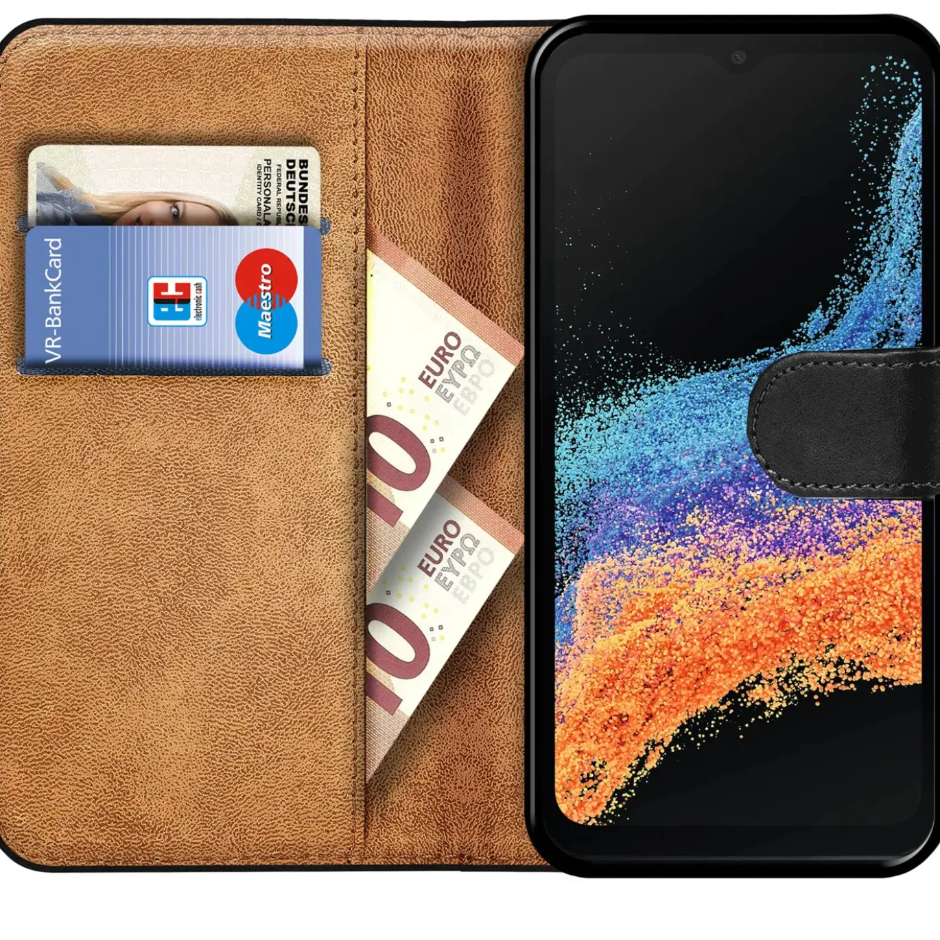 Samsung Galaxy XCover 6 Pro - Klapphülle mit Kartenfächern