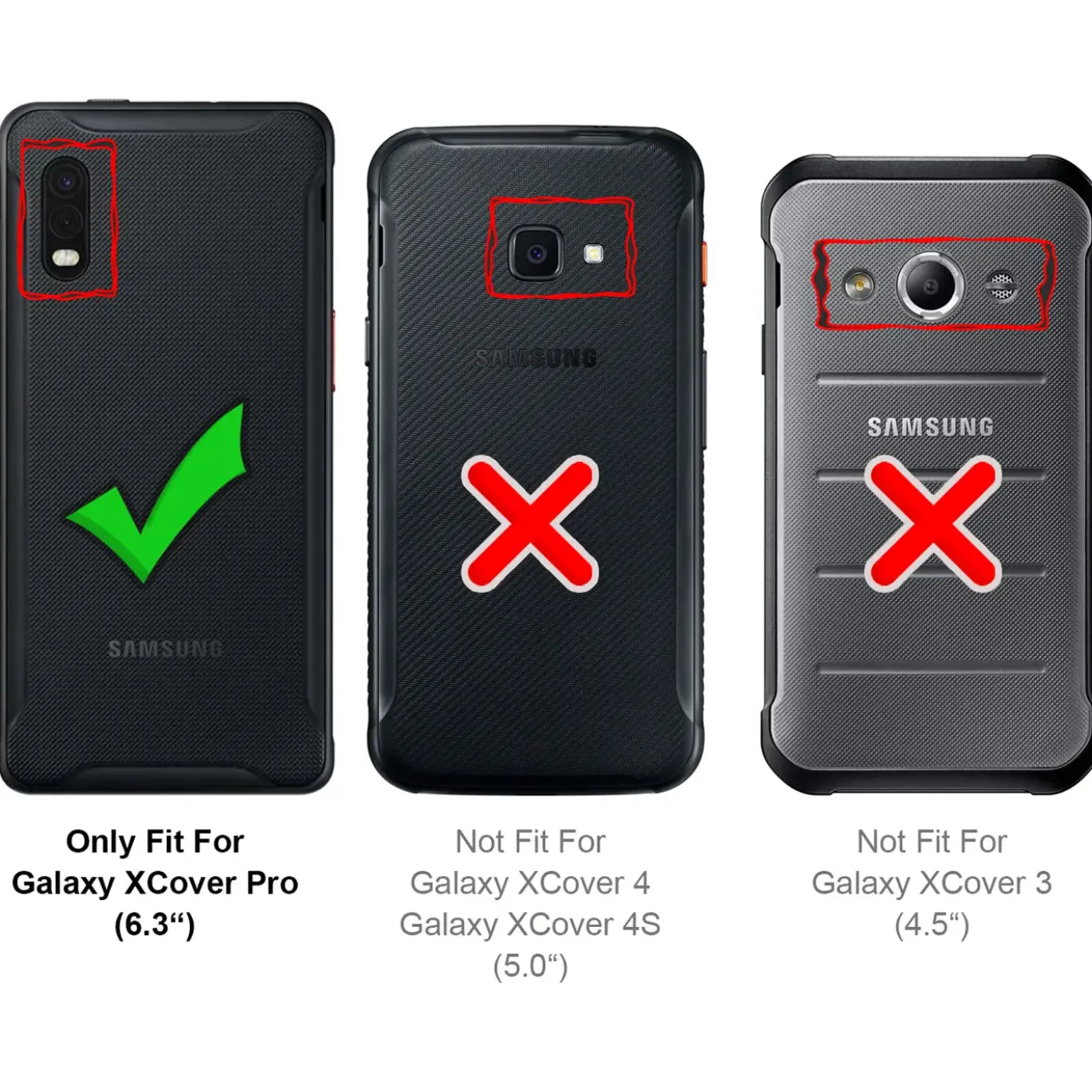 Samsung Galaxy Xcover Pro - 2x 9H Panzer Glasfolie, Displayfolie