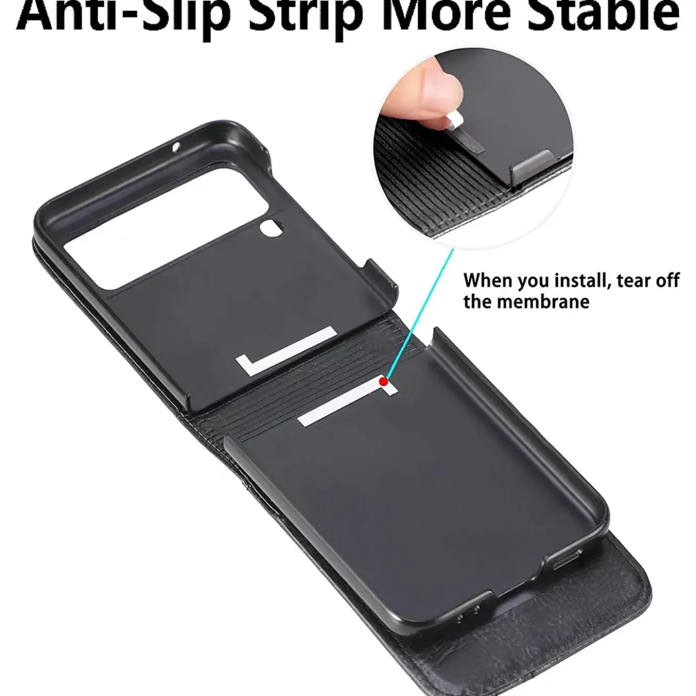Samsung Galaxy Z FLIP 3 - Flip Hülle, horizontal klappbar