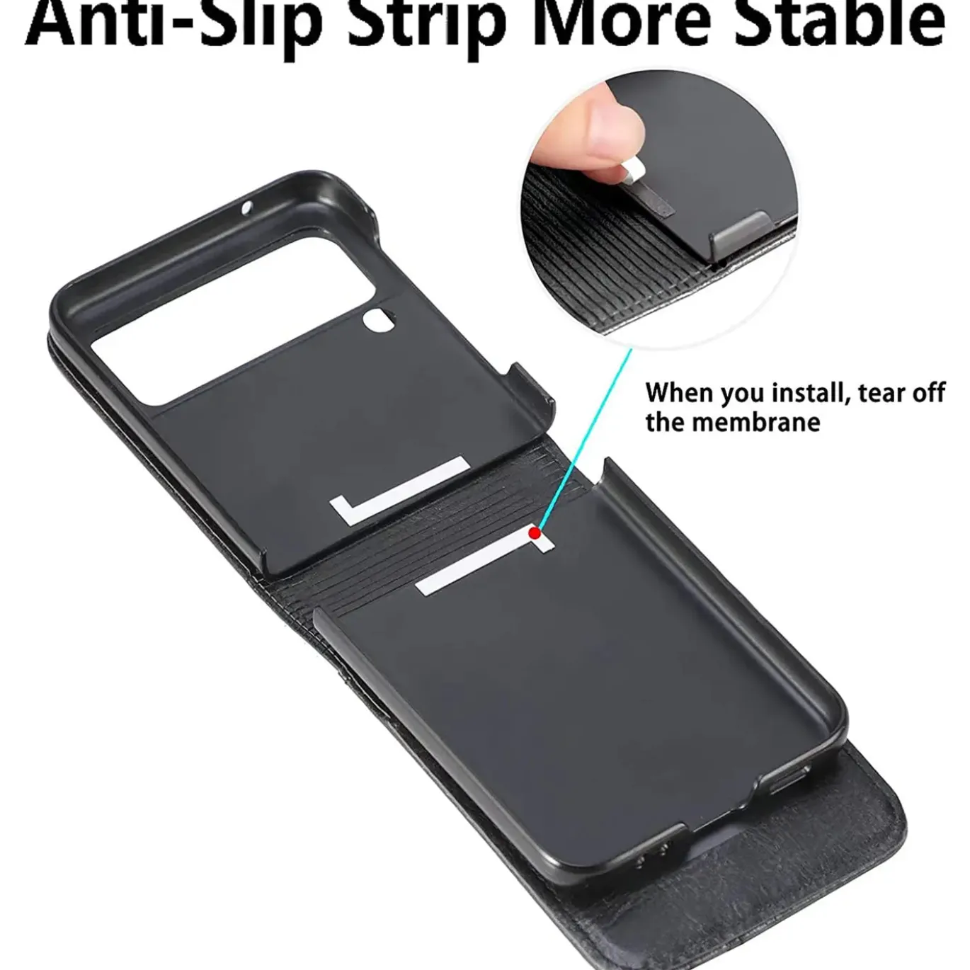 Samsung Galaxy Z FLIP 4 - Flip Hülle, horizontal klappbar