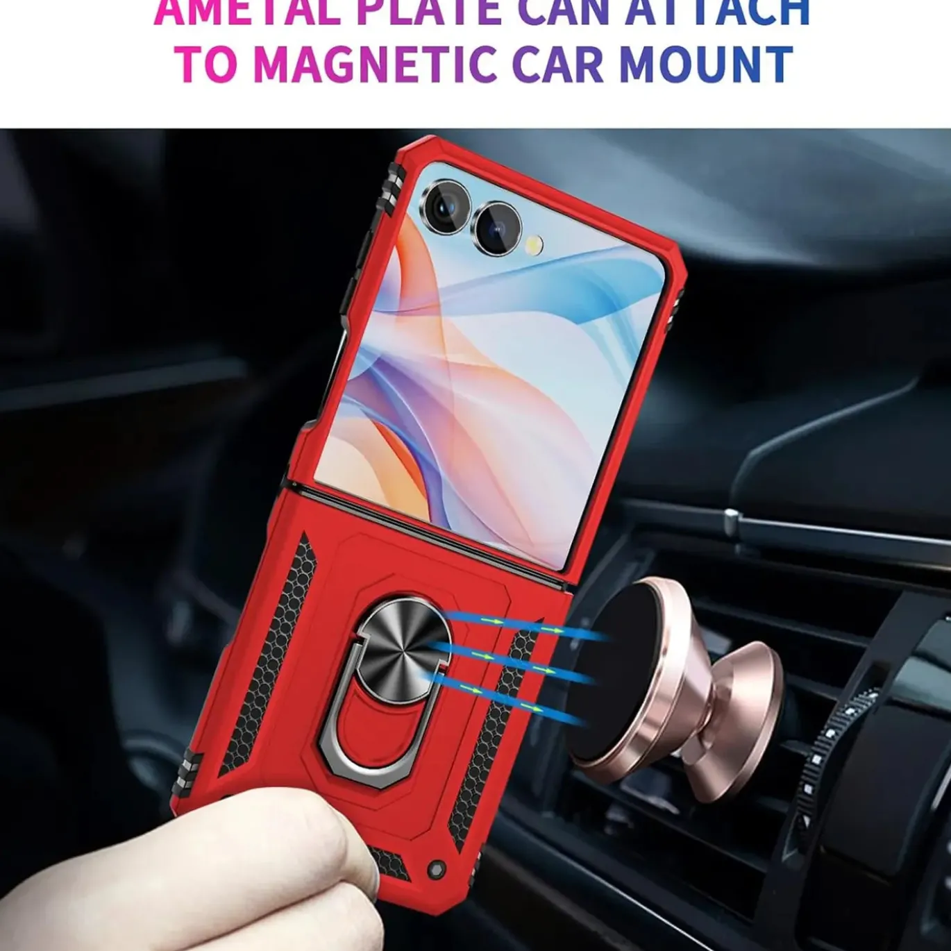 Samsung Galaxy Z FLIP 7 - Outdoor Hardcase mit Ringhalter