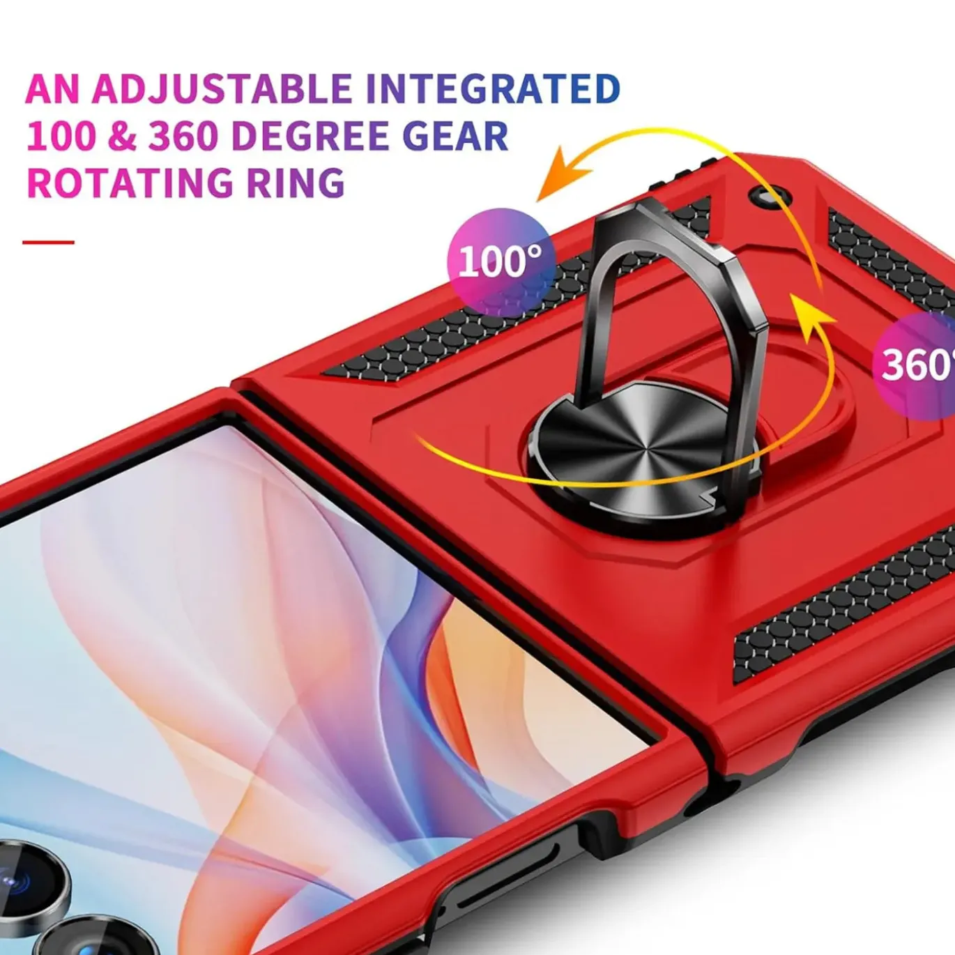 Samsung Galaxy Z FLIP 7 - Outdoor Hardcase mit Ringhalter