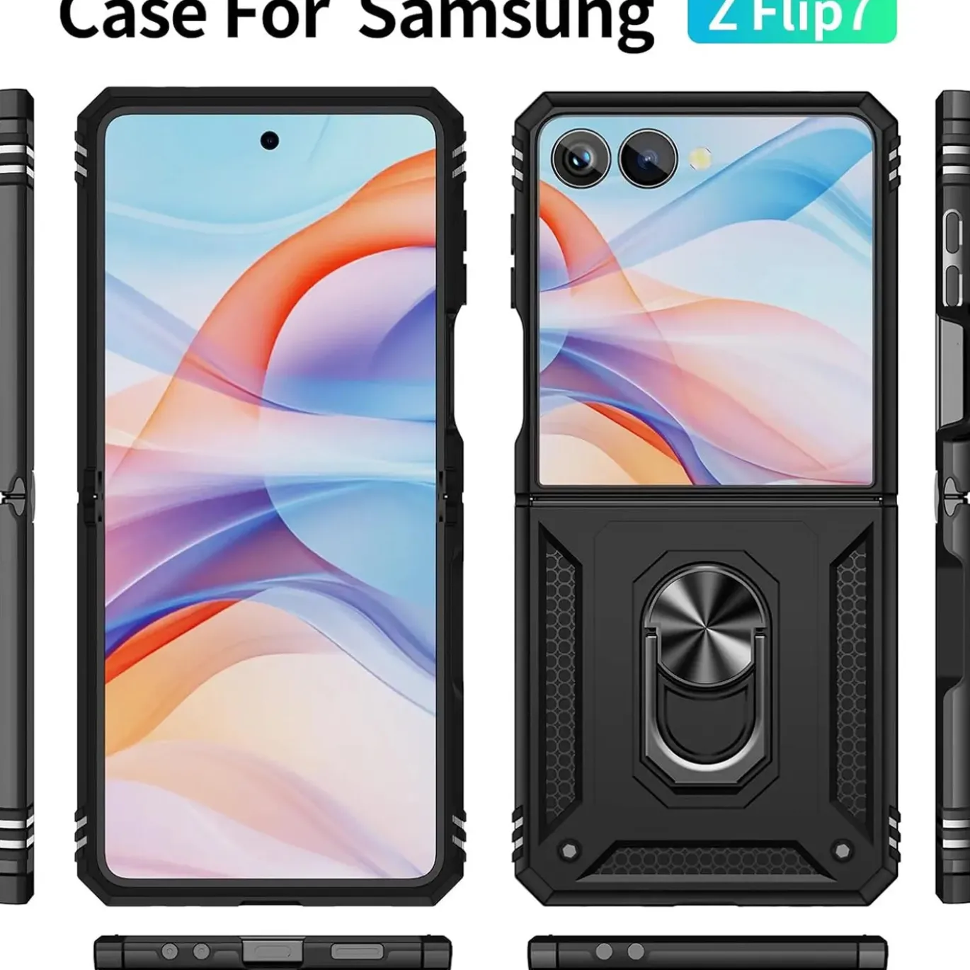 Samsung Galaxy Z FLIP 7 - Outdoor Hardcase mit Ringhalter