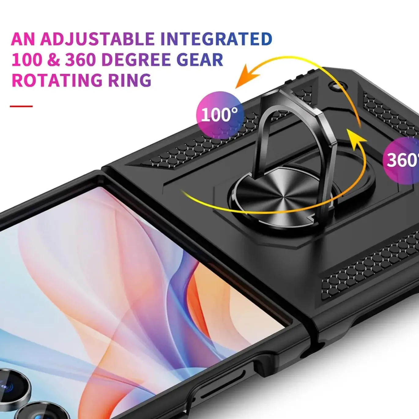 Samsung Galaxy Z FLIP 7 - Outdoor Hardcase mit Ringhalter