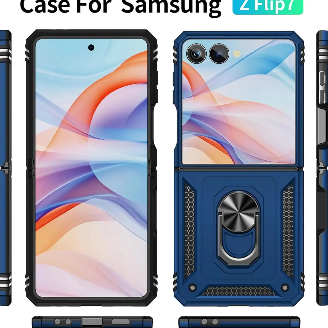 Samsung Galaxy Z FLIP 7 - Outdoor Hardcase mit Ringhalter