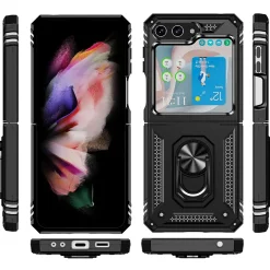 Samsung Galaxy Z FLIP 5 - Outdoor Hardcase mit Ringhalter