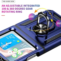 Samsung Galaxy Z FLIP 5 - Outdoor Hardcase mit Ringhalter