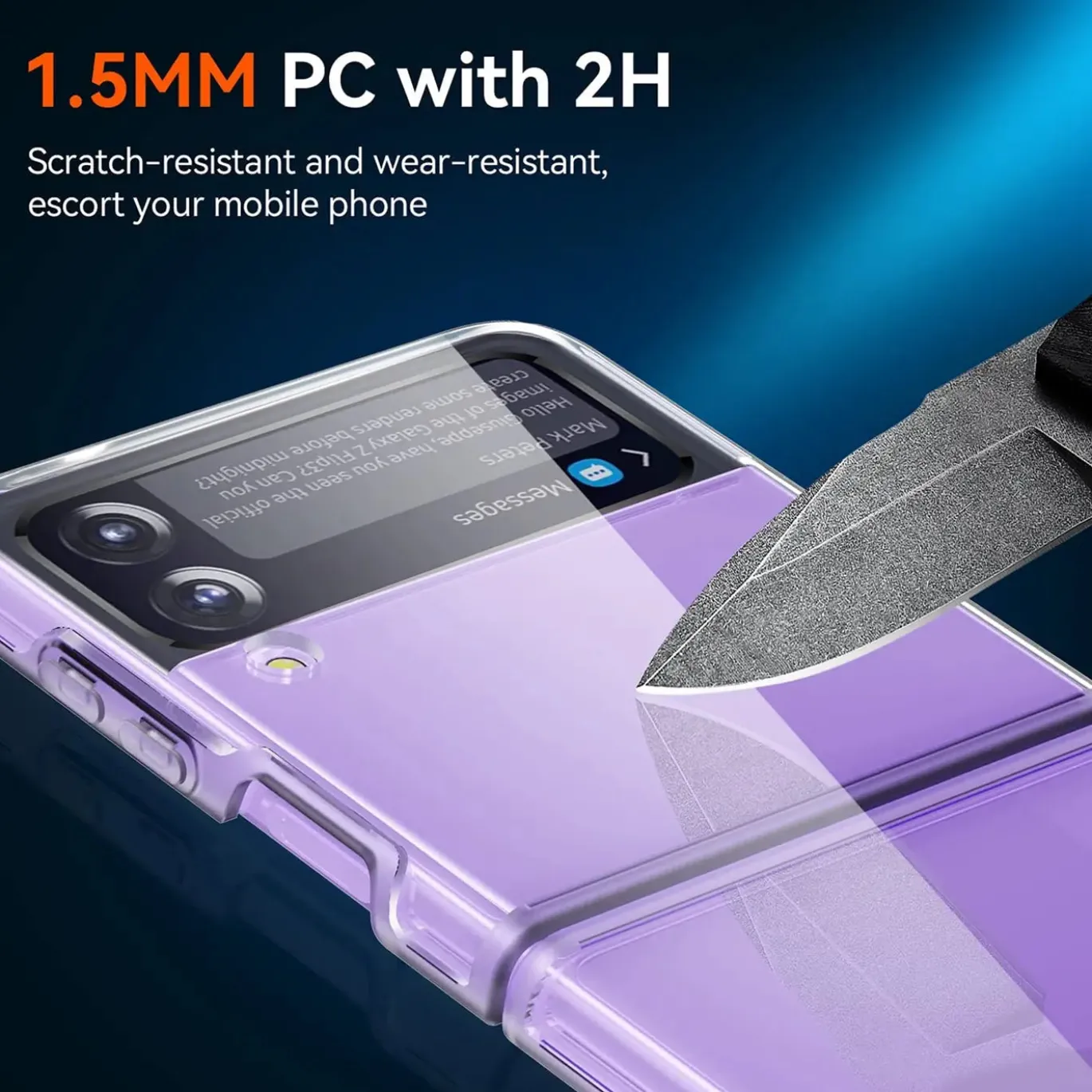 Samsung Galaxy Z FLIP 3 - Slim Clear Case Hülle