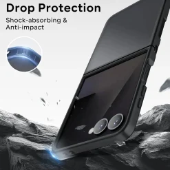 Samsung Galaxy Z FLIP 7 - Slim Silikon Backcover Schwarz