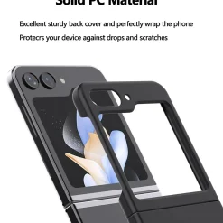 Samsung Galaxy Z FLIP 5 - Slim Silikon Backcover Schwarz