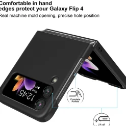Samsung Galaxy Z FLIP 4 - Slim Silikon Backcover Schwarz