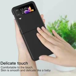 Samsung Galaxy Z FLIP 4 - Slim Silikon Backcover Schwarz
