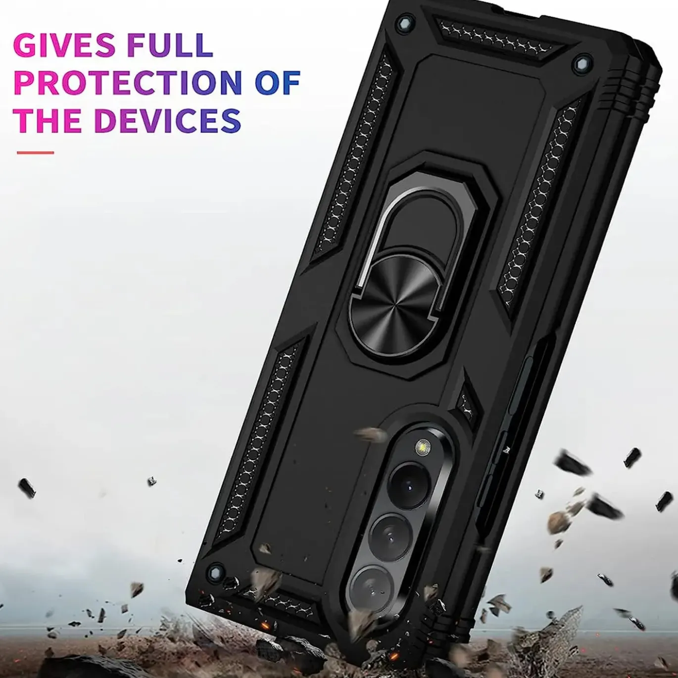 Samsung Galaxy Z FOLD 3 - Outdoor Hardcase mit Ringhalter