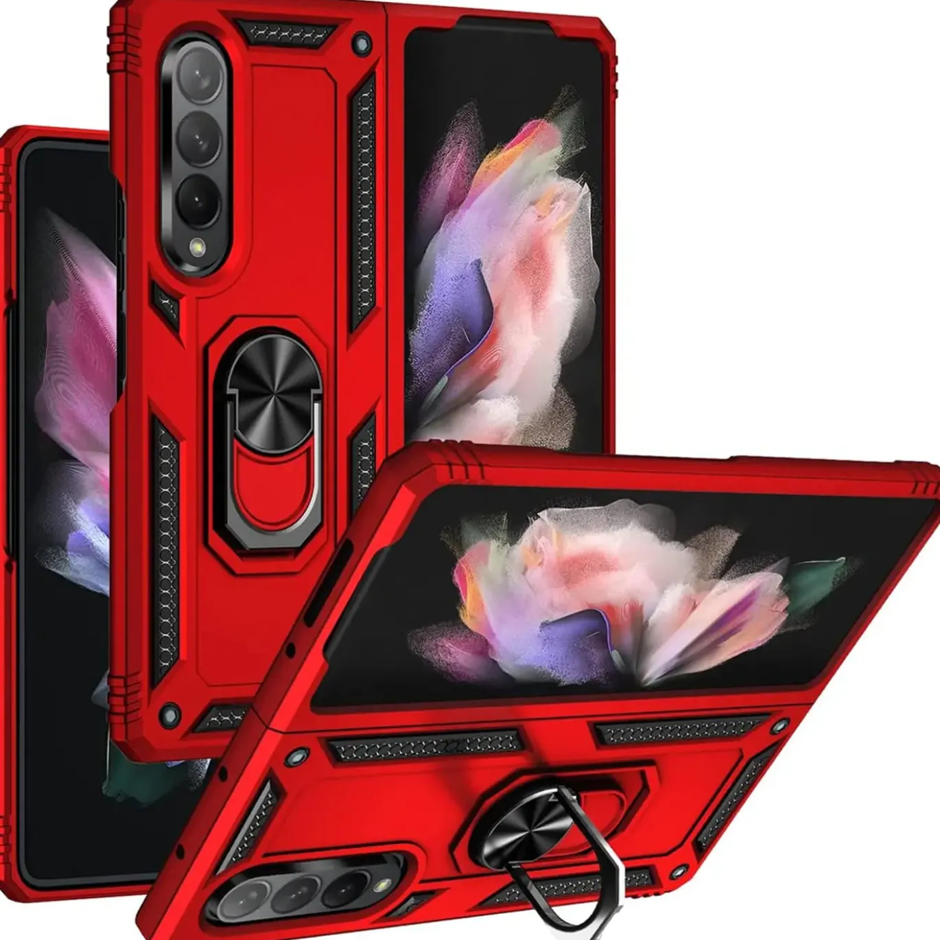 Samsung Galaxy Z FOLD 3 - Outdoor Hardcase mit Ringhalter