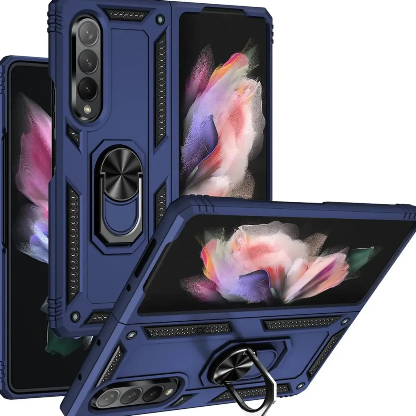 Samsung Galaxy Z FOLD 3 - Outdoor Hardcase mit Ringhalter