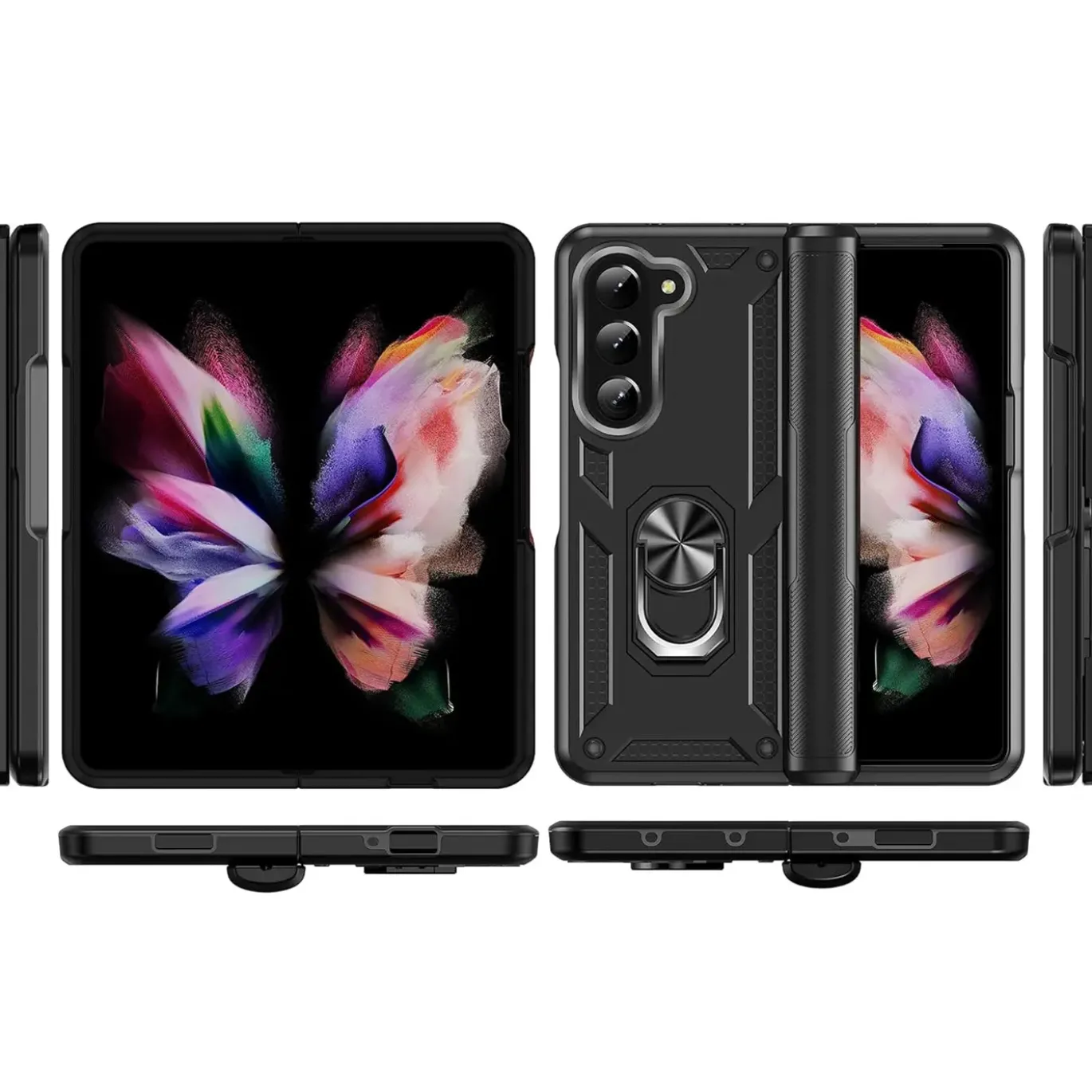 Samsung Galaxy Z FOLD 5 - Outdoor Hardcase mit Ringhalter