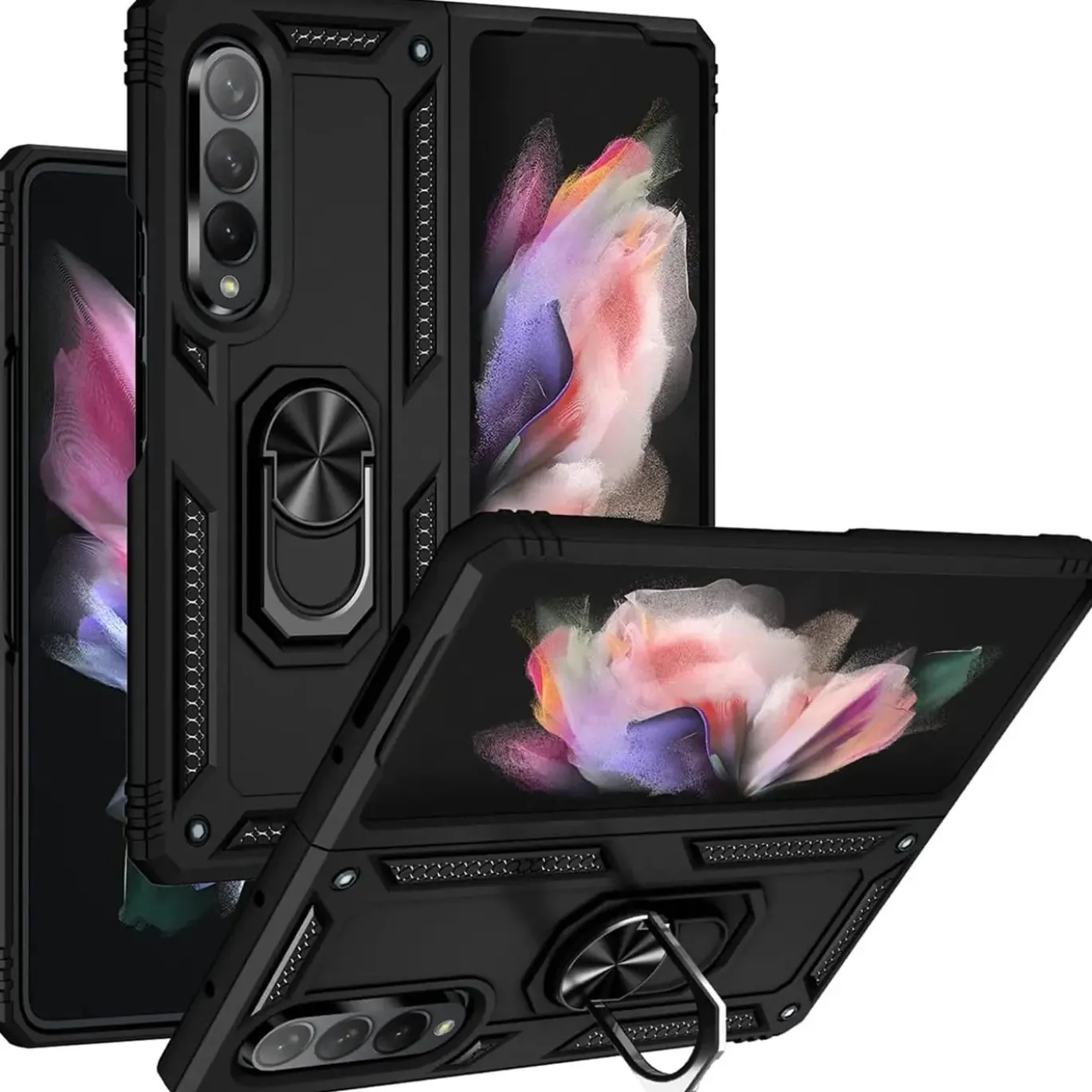 Samsung Galaxy Z FOLD 4 - Outdoor Hardcase mit Ringhalter