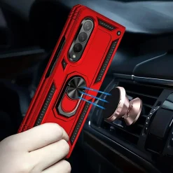 Samsung Galaxy Z FOLD 4 - Outdoor Hardcase mit Ringhalter