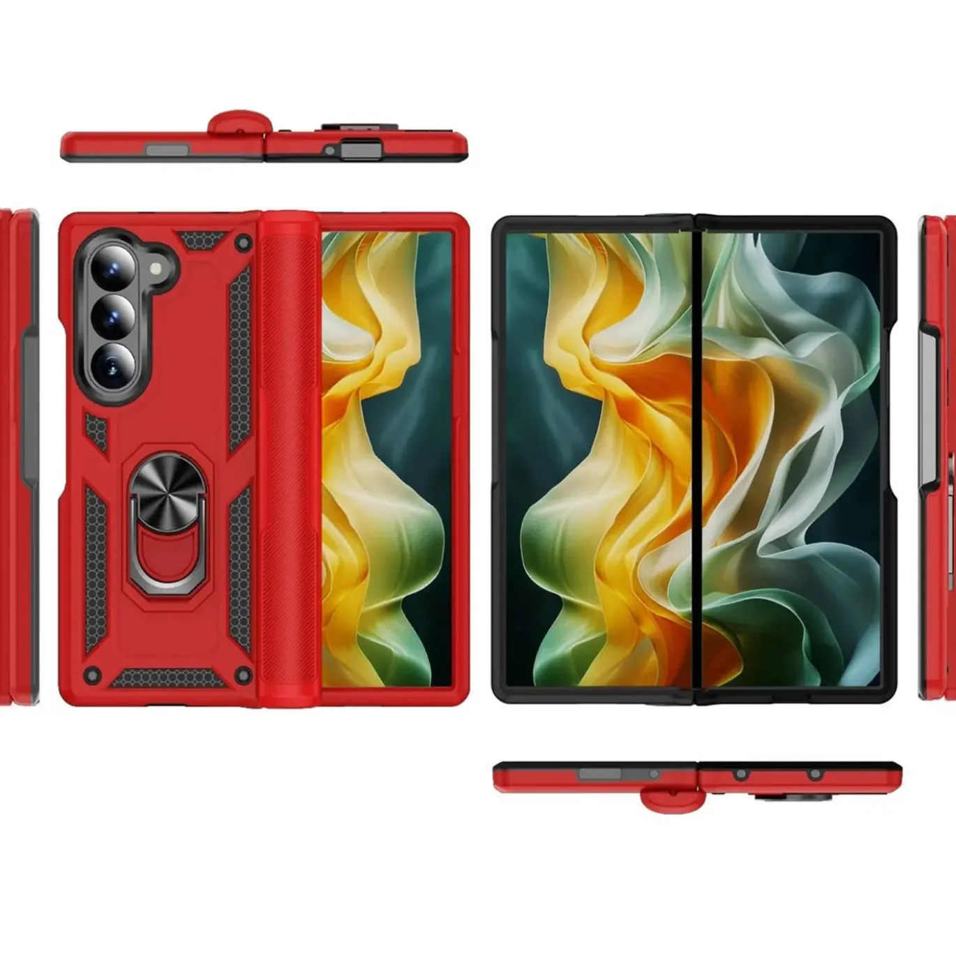 Samsung Galaxy Z FOLD 6 - Outdoor Hardcase mit Ringhalter