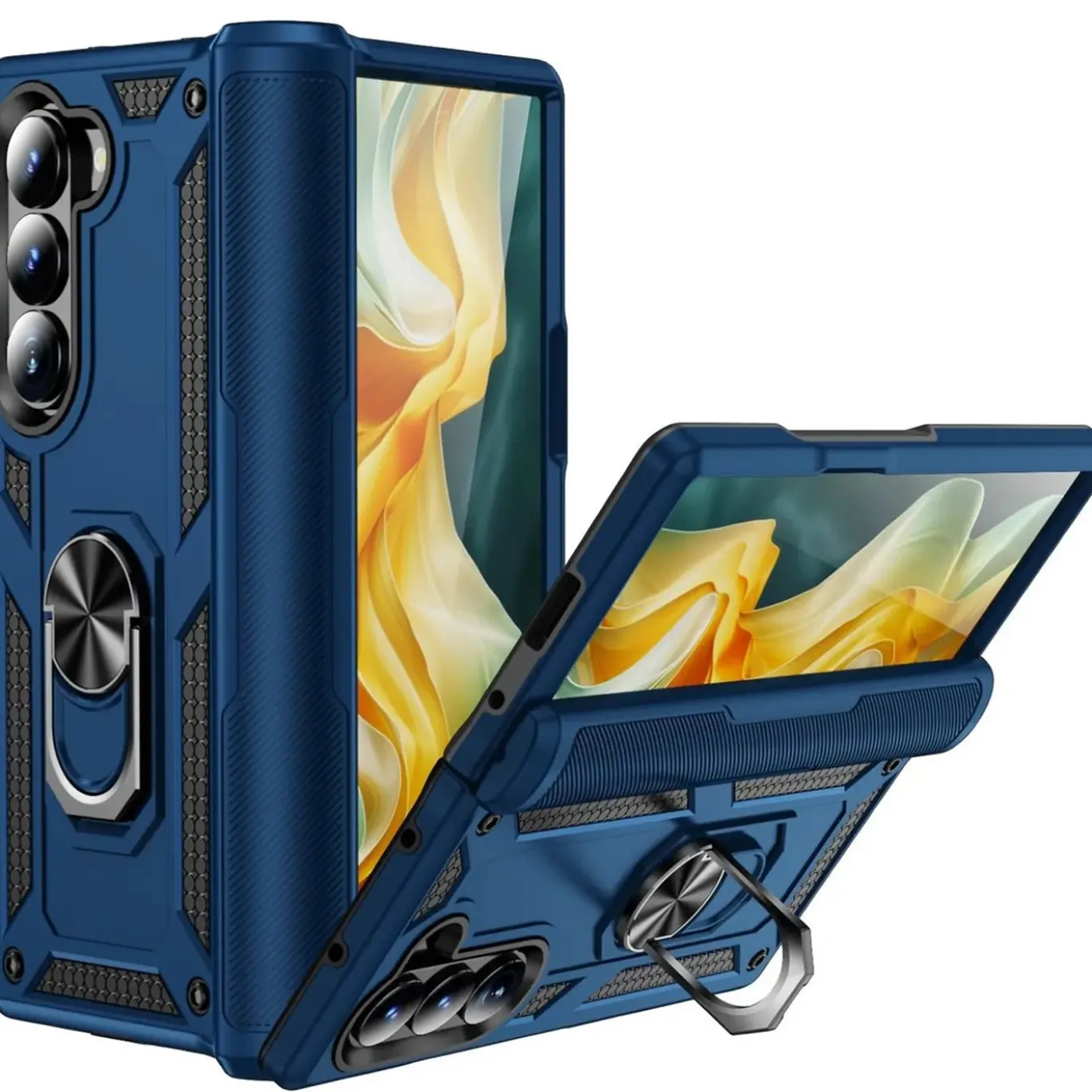 Samsung Galaxy Z FOLD 6 - Outdoor Hardcase mit Ringhalter