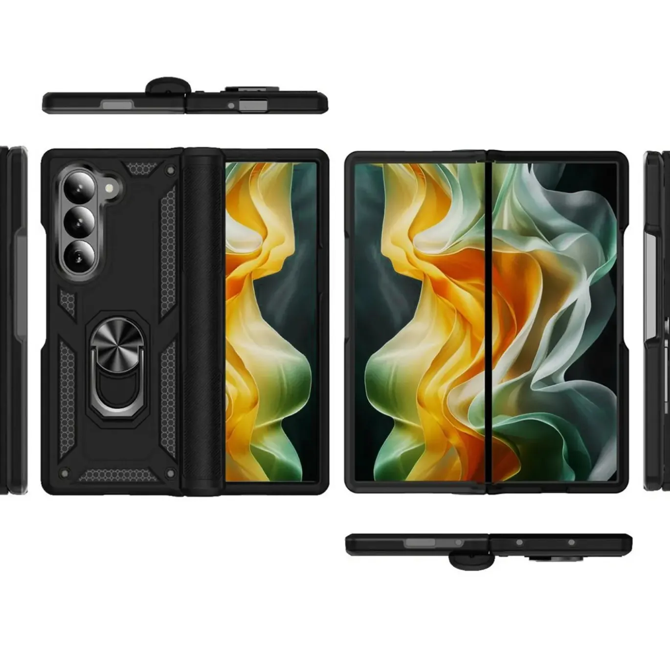 Samsung Galaxy Z FOLD 6 - Outdoor Hardcase mit Ringhalter