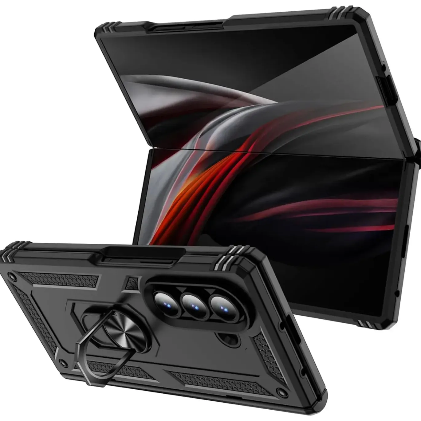 Samsung Galaxy Z FOLD 7 - Outdoor Hardcase mit Ringhalter