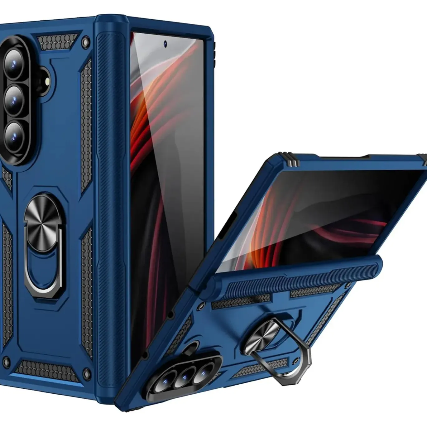 Samsung Galaxy Z FOLD 7 - Outdoor Hardcase mit Ringhalter
