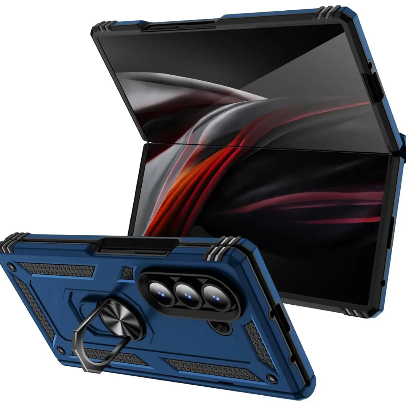 Samsung Galaxy Z FOLD 7 - Outdoor Hardcase mit Ringhalter