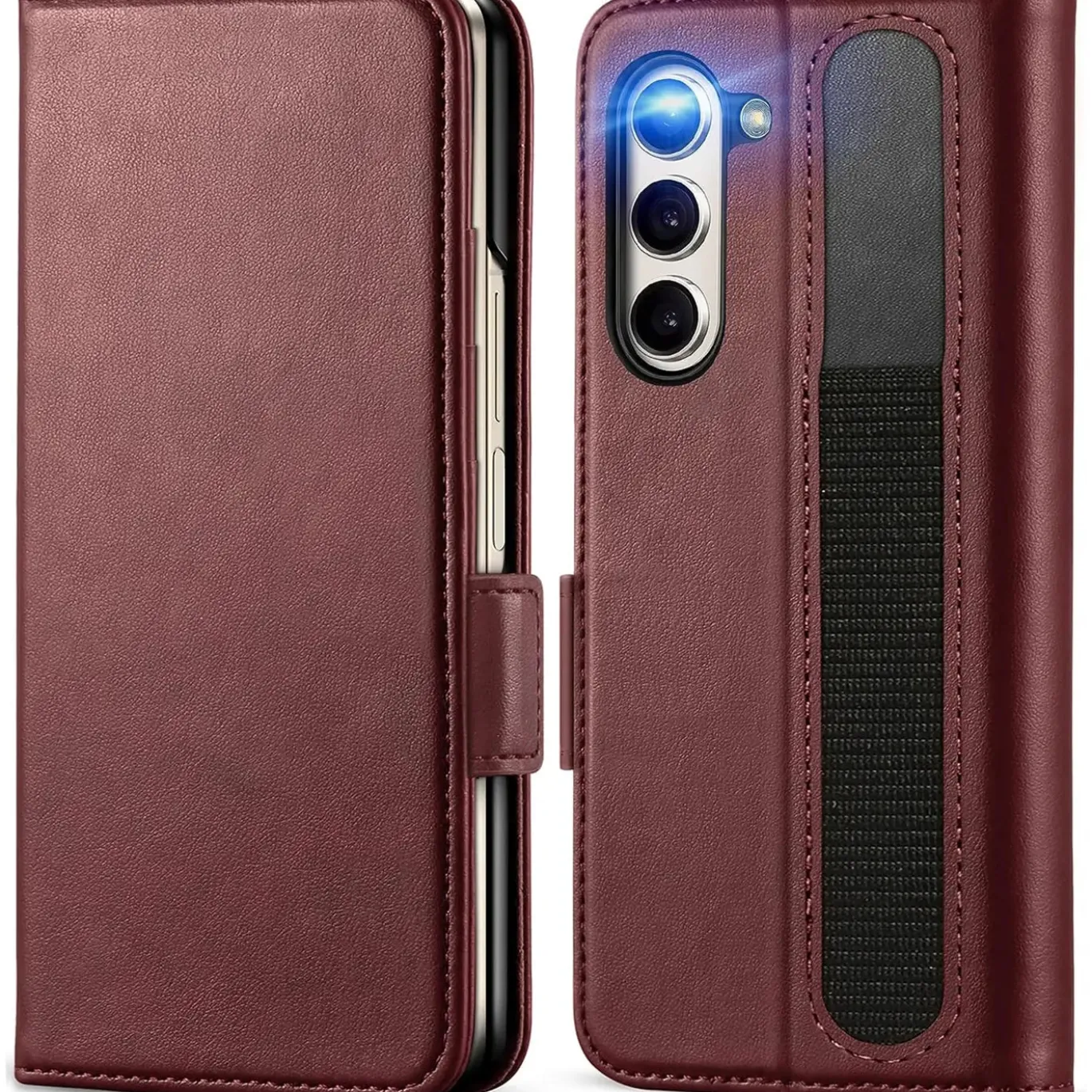 Samsung Galaxy Z FOLD 6 - Robuste Klapphülle mit RFID Block