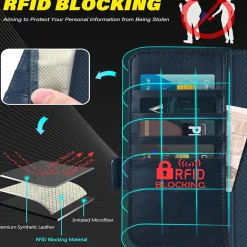 Samsung Galaxy Z FOLD 6 - Robuste Klapphülle mit RFID Block