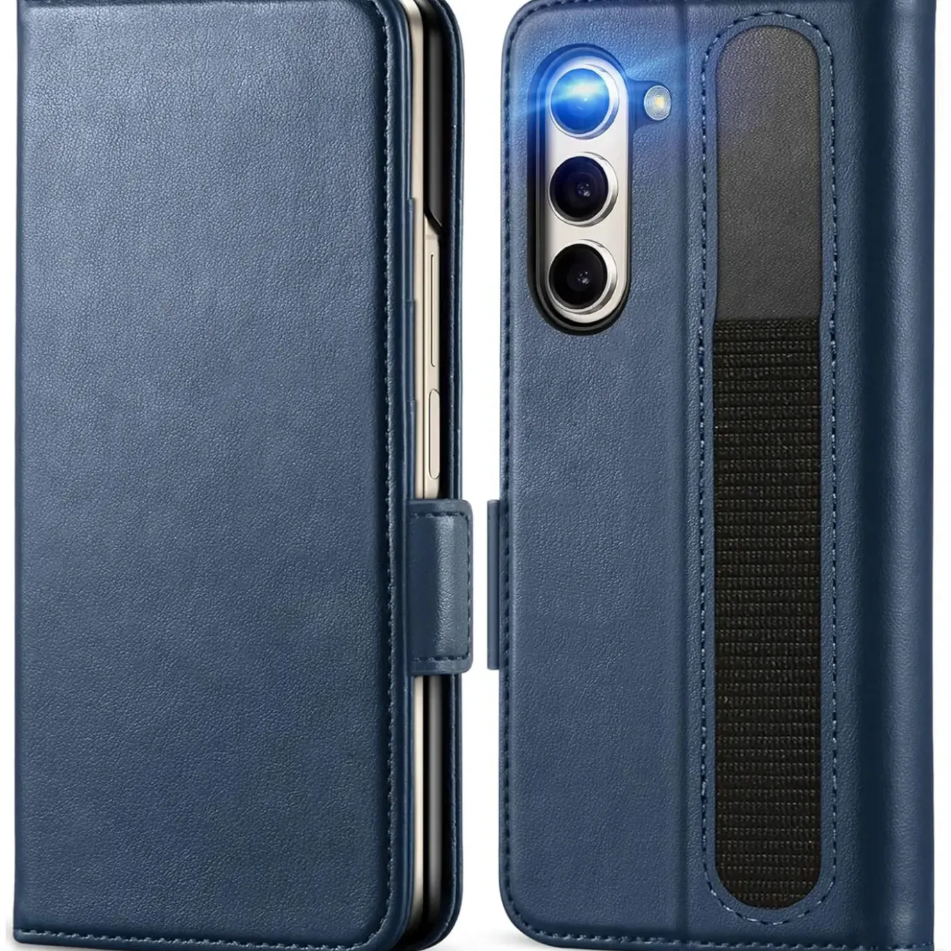 Samsung Galaxy Z FOLD 6 - Robuste Klapphülle mit RFID Block
