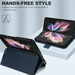 Samsung Galaxy Z FOLD 3 - Robuste Klapphülle mit RFID Block