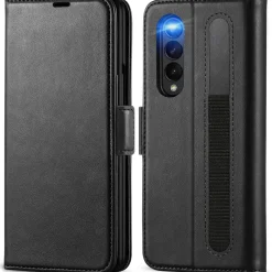 Samsung Galaxy Z FOLD 4 - Robuste Klapphülle mit RFID Block
