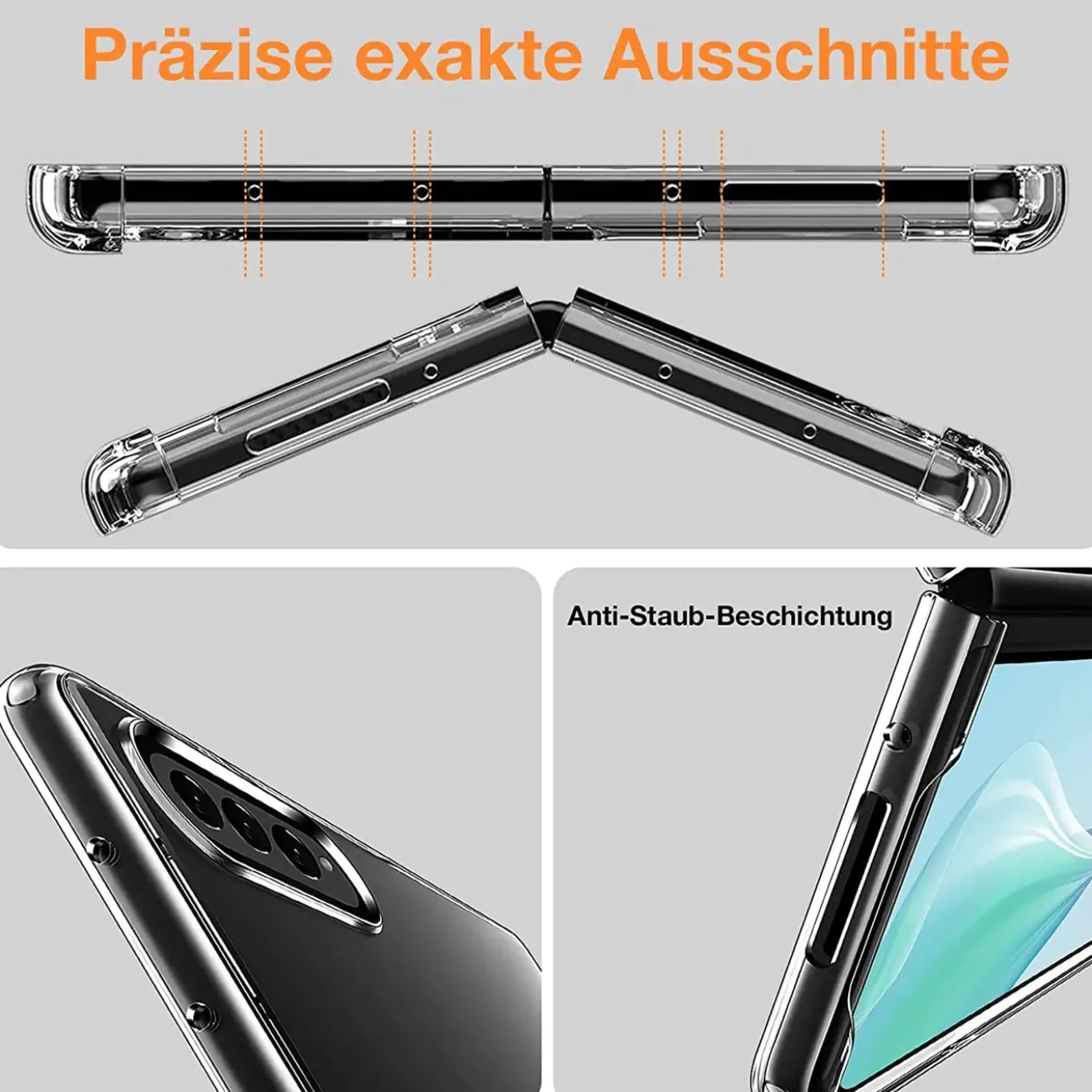 Samsung Galaxy Z FOLD 4 - Slim Clear Case Hülle