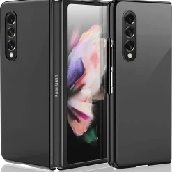 Samsung Galaxy Z FOLD 3 - Slim Silikon Backcover Schwarz