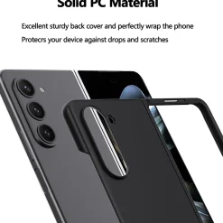 Samsung Galaxy Z FOLD 5 - Slim Silikon Backcover Schwarz